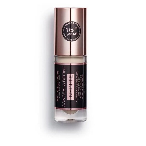 Revolution | C0.1 | Conceal & Define Infinite Longwear Concealer Niacinamide - Picture 3 of 7